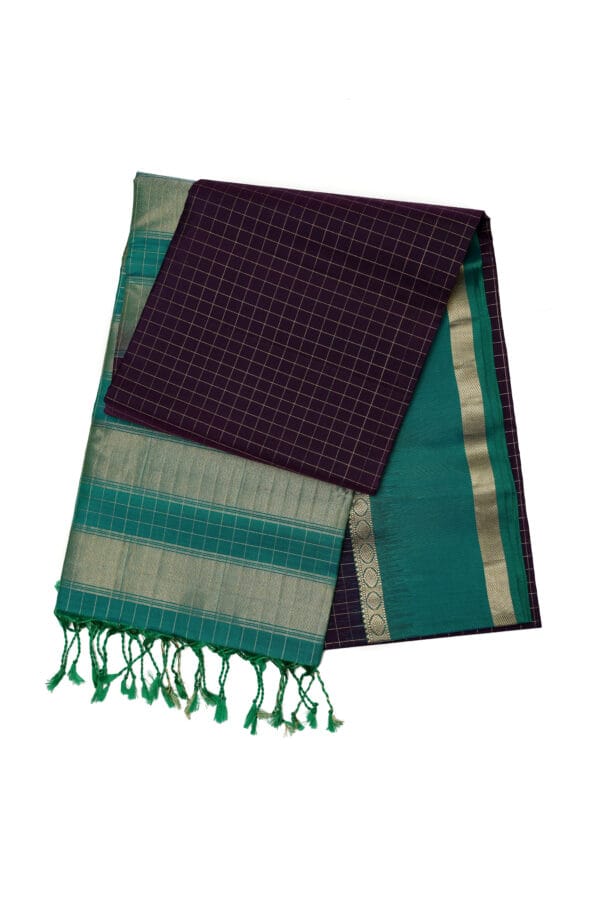 Pure Soft Silk Saree with Contrast Border